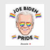 JOE BIDEN PRIDE STICKER (Vel)