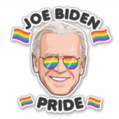 JOE BIDEN PRIDE STICKER (Voorkant)