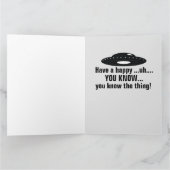 JOE BIDEN PROJECT BLUE BEAM FUNNY CARTES D'ANNIVER (Intérieur)