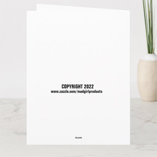 JOE BIDEN PROJECT BLUE BEAM FUNNY CARTES D'ANNIVER (Dos)