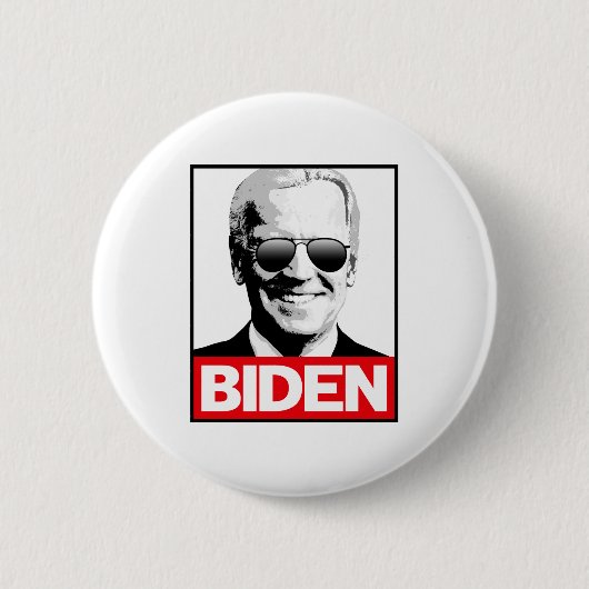 JOE BIDEN PROPAGANDA RONDE BUTTON 5,7 CM (Voorkant)