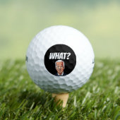 JOE BIDEN QUOI ? BALLES DE GOLF AMUSANTES CONFONDU (T-shirt Insitu)