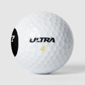 JOE BIDEN QUOI? CONFUS DRÔLE BALLES DE GOLF (Logo)