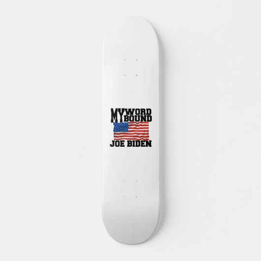 JOE BIDEN SKATEBOARD (Voorkant)