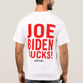 Joe Biden Sucks T-shirt (Achterkant)