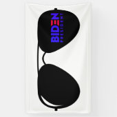 Joe Biden Sunbril President Banner (Verticaal)