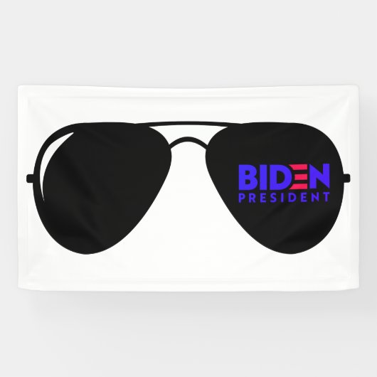 Joe Biden Sunbril President Banner (Horizontaal)
