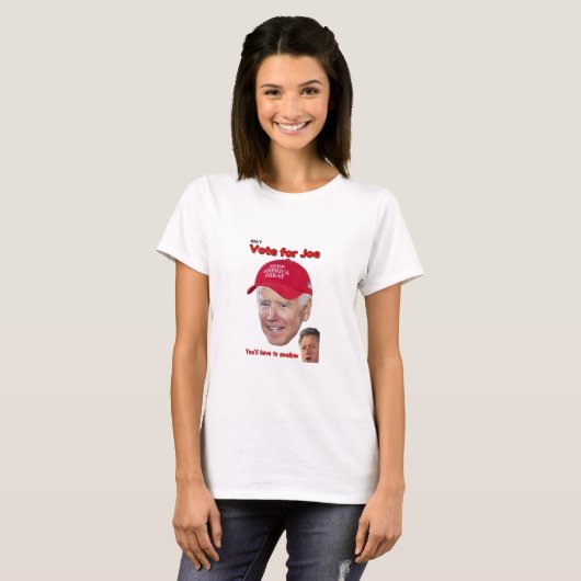 Joe Biden Swallow T-shirt (Voorkant volledig)