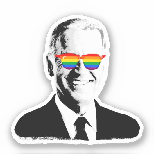 Joe Biden trots Sticker (Voorkant)