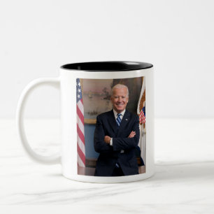 Joe Biden Tweekleurige Koffiemok