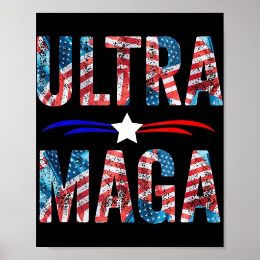 Joe Biden Ultra Maga Poster (Voorkant)