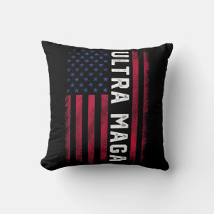 Joe Biden Ultra Maga Ultra Maga America Vlag Kussen