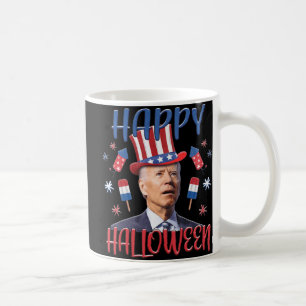 Joe Biden verwarde de groente 4e van Halloween Fou Koffiemok