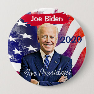 Joe Biden voor de President 2020 Verkiezingen in d Ronde Button 4,0 Cm