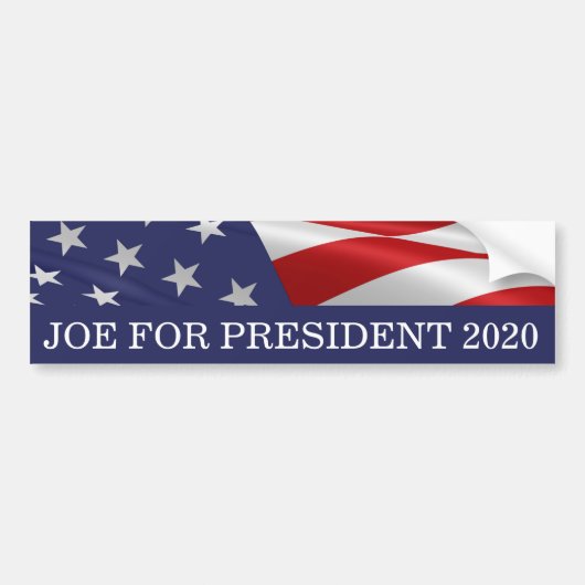 Joe Biden voor president 2020 Bumpersticker (Voorkant)