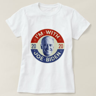 Joe Biden voor President 2020 Democraat Foto Retro T-shirt