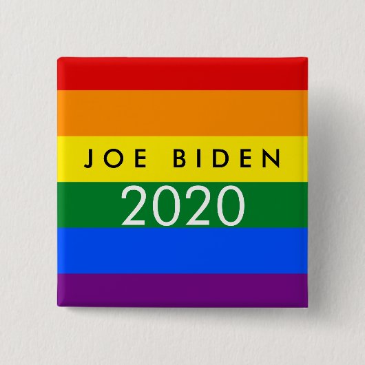 Joe Biden voor president 2020 Vierkante Button 5,1 Cm (Voorkant)