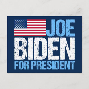 Joe Biden voor President Briefkaart