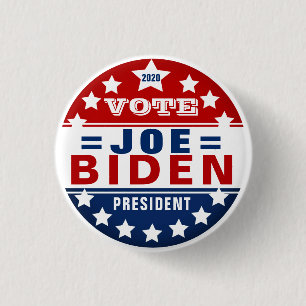 Joe Biden voor President Ronde Button 3,2 Cm