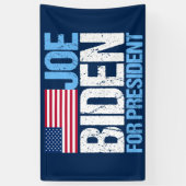 Joe Biden voor President Spandoek (Verticaal)