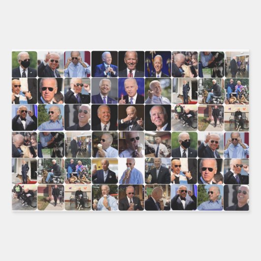 Joe Biden Wrapping Paper (Voorkant)