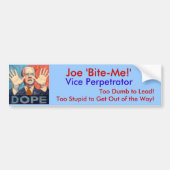 Joe 'Bite-me', Bumpersticker (Voorkant)