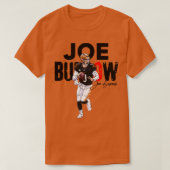 Joe Burrow Bengalen Art 16 T-shirt (Design voorkant)