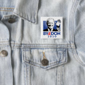 JOE BYE DON 2020 VIERKANTE BUTTON 5,1 CM (In situ)