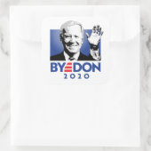 JOE BYE DON 2020 VIERKANTE STICKER (Tas)