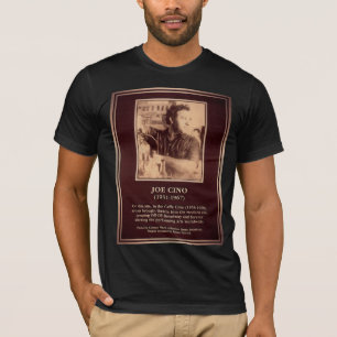 Joe Cino Memorial Plaque T-shirt