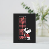 Joe Cool Japanse Neon Lights Briefkaart (Staand voorkant)