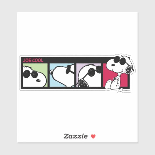 Joe Cool Photo Reel Sticker (Vel)