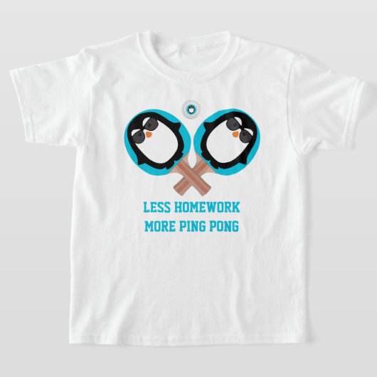 Joe Cool Plus Ping Pong T-Shirt (Poser)