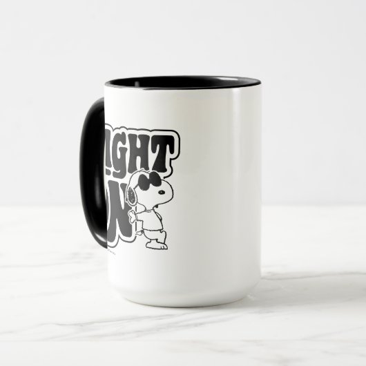 Joe Cool - rechts op Mok (Voorkant links)