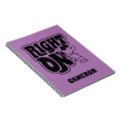 Joe Cool - rechts op Notitieboek (Rechterzijde)