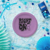 Joe Cool - rechts op Papieren Bordje (Feest)