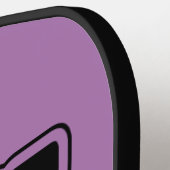 Joe Cool - rechts op Pickleball Paddle (Links Detail)