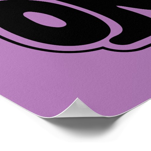 Joe Cool - rechts op Poster (Hoek)