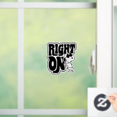 Joe Cool - rechts op Raamsticker (Huis)