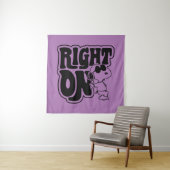 Joe Cool - rechts op Wandkleed (In situ)