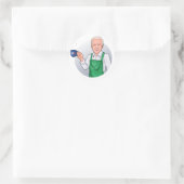 Joe Cup Ronde Sticker (Tas)