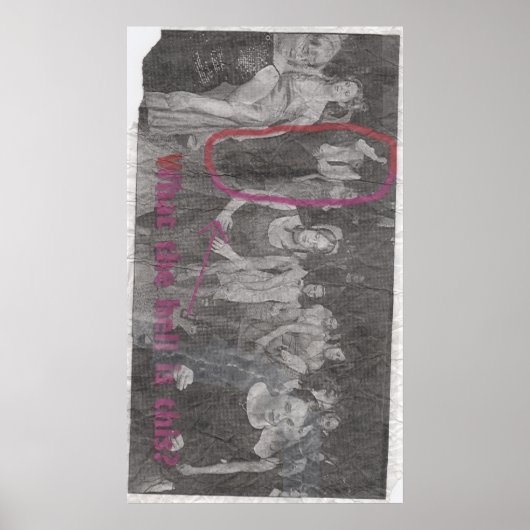 Joe de danser poster (Voorkant)