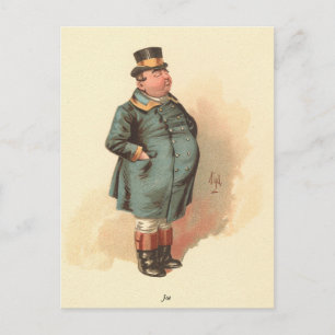 Joe (de Vetjongen) kyd, Dickens the Pickwick Paper Briefkaart