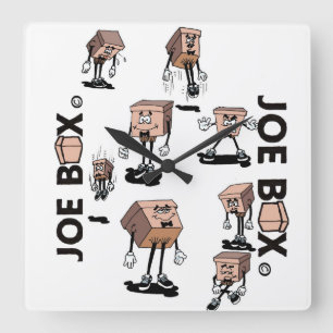 Joe doos in de klok leuke tijd doos