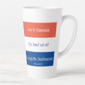 Joe et Kamala Tall Coffee Mug (Droite)
