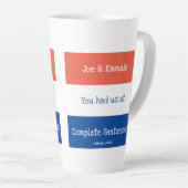 Joe & Kamala Tall Coffee Mok (Rechterhoek)