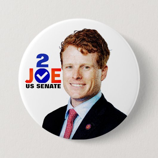 Joe Kennedy US Senate 2020 Ronde Button 7,6 Cm (Voorkant)