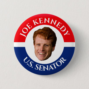 Joe Kennedy voor senator Ronde Button 5,7 Cm