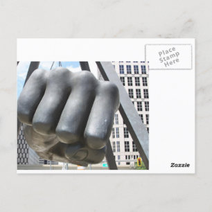 Joe Louis Fist Briefkaart
