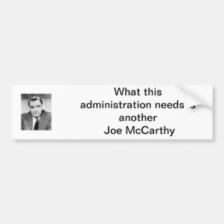 Joe McCarthy Bumpersticker